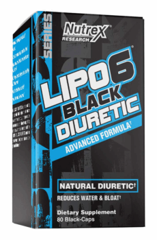 NUTREX LIPO 6 BLACK DIURETIC 80 CT