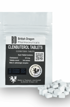 Clenbuterol 40mcg Britihs Dragon
